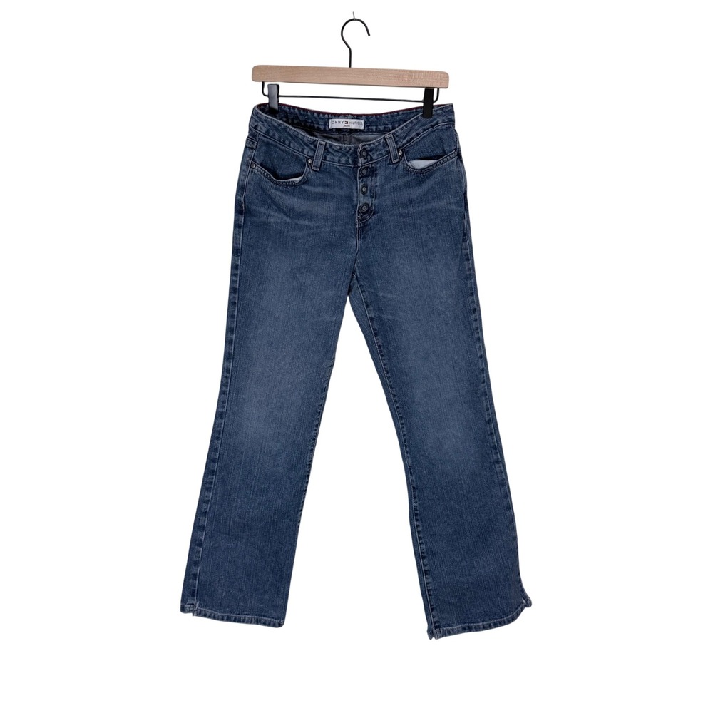 Vintage 2003 Tommy‎ Hilfiger Jeans Womens 6 Straight Leg Preppy Rare Y2K